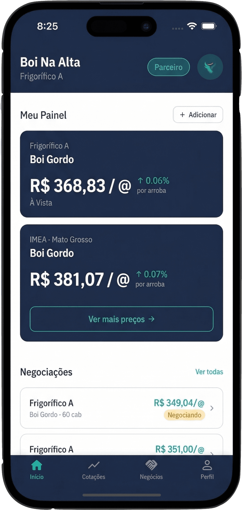 Boi Na Alta app